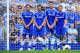 LONDON, ENGLAND - AUGUST 18: (L-R) Frank Lampard, Fernando Torres, Gary Cahill and Kevin De Bruyne of Chelsea stand in the wall during the Barclays Premier League match between Chelsea and Hull City at Stamford Bridge on August 18, 2013 in London, Englan