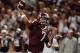 Sep 7, 2013; College Station, TX, USA; Texas A&M Aggies quarterback Kenny Hill (7) throws a touchdown pass during the third quarter against the Sam Houston State Bearkats at Kyle Field. Mandatory Credit: Troy Taormina-USA TODAY Sports