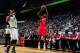ATLANTA, GA - JANUARY 5: Louis Williams #3 of the Atlanta Hawks shoots against Rajon Rondo #9 of the Boston Celtics on January 5, 2013 at Philips Arena in Atlanta, Georgia. NOTE TO USER: User expressly acknowledges and agrees that, by downloading and/or