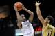 Dec 21, 2013; Nashville, TN, USA; Vanderbilt Commodores guard Eric McClellan (1) drives to the basket against Georgia Tech Yellow Jackets guard Chris Bolden (11) during the first half at Memorial Gym. Mandatory Credit: Jim Brown-USA TODAY Sports