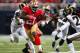 ST LOUIS, MO - SEPTEMBER 26: Frank Gore #21 of the San Francisco 49ers runs for 17 yards against the St. Louis Rams in the second quarter at Edward Jones Dome on September 26, 2013 in St Louis, Missouri. (Photo by Dilip Vishwanat/Getty Images)
