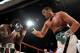 LONDON, ENGLAND - JULY 23: Tyson Fury (R) gets Dereck Chisora in the corner during the British & Commonwealth Heavyweight Title Fight between Dereck Chisora and Tyson Fury at Wembley Arena on July 23, 2011 in London, England. (Photo by Christopher Lee/G