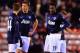 SUNDERLAND, ENGLAND - JANUARY 07: (L-R) Adnan Januzaj, Michael Carrick and Danny Welbeck of Manchester United look dejected after Fabio Borini of Sunderland scores their second goal during the Capital One Cup Semi-Final, first leg match between Sunderlan