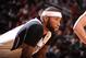 HOUSTON, TX - DECEMBER 31: DeMarcus Cousins #15 of the Sacramento Kings reacts to a play against the Houston Rockets on December 31, 2013 at the Toyota Center in Houston, Texas. NOTE TO USER: User expressly acknowledges and agrees that, by downloading an