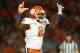 MIAMI GARDENS, FL - JANUARY 03: Sammy Watkins #2 of the Clemson Tigers celebrates a touchdown in the first quarter against the Ohio State Buckeyes during the Discover Orange Bowl at Sun Life Stadium on January 3, 2014 in Miami Gardens, Florida. (Photo b