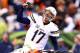 CINCINNATI, OH - JANUARY 05: Quarterback Philip Rivers #17 of the San Diego Chargers calls a play against the Cincinnati Bengals during a Wild Card Playoff game at Paul Brown Stadium on January 5, 2014 in Cincinnati, Ohio. (Photo by Andy Lyons/Getty Imag