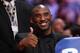 Kobe Bryant has spent a lot of time wearing a suit as opposed to his LA Lakers' uniform.