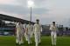 LONDON, ENGLAND - AUGUST 25: Michael Clarke of Australia leads his team off for bad light during the presentation on day five of the 5th Investec Ashes Test match between England and Australia at the Kia Oval on August 25, 2013 in London, England. (Phot