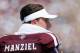 COLLEGE STATION, TX - AUGUST 31: Johnny Manziel #2 of the Texas A&M Aggies waits near the bench during the second quarter of the game against the Rice Owls at Kyle Field on August 31, 2013 in College Station, Texas. (Photo by Scott Halleran/Getty Images