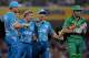 BRISBANE, AUSTRALIA - JANUARY 11: James Hopes of the Heat celebrates the wicket of David Hussey of the Stars during the Big Bash League match between Brisbane Heat and the Melbourne Stars at The Gabba on January 11, 2014 in Brisbane, Australia. (Photo b