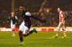 STOKE ON TRENT, ENGLAND - JANUARY 12: Daniel Sturridge of Liverpool celebrates as he scores their fifth goal during the Barclays Premier League match between Stoke City and Liverpool at Britannia Stadium on January 12, 2014 in Stoke on Trent, England. (