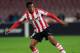 NAPLES, ITALY - DECEMBER 06: Georginio Wijnaldum of PSV Eindhoven and Roberto Insigne of Napoli in action during the UEFA Europa League Group F match between SSC Napoli and PSV Eindhoven at Stadio San Paolo on December 6, 2012 in Naples, Italy. (Photo