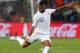 DONETSK, UKRAINE - JUNE 23: Yann M'Vila of France crosses the ball during the UEFA EURO 2012 quarter final match between Spain and France at Donbass Arena on June 23, 2012 in Donetsk, Ukraine. (Photo by Martin Rose/Getty Images)