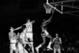 Elgin Baylor at the hoop