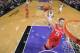 SACRAMENTO, CA - DECEMBER 15: Chandler Parsons #25 of the Houston Rockets dunks against the Sacramento Kings on December 15, 2013 at Sleep Train Arena in Sacramento, California. NOTE TO USER: User expressly acknowledges and agrees that, by downloading and