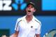 MELBOURNE, AUSTRALIA - JANUARY 15: Sam Querrey of the United States celebrates winning in his second round match against Ernests Gulbis of Latvia during day three of the 2014 Australian Open at Melbourne Park on January 15, 2014 in Melbourne, Australia.