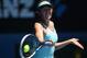 MELBOURNE, AUSTRALIA - JANUARY 16: Maria Sharapova of Russia plays a forehand in her second round match against Karin Knapp of Italy during day four of the 2014 Australian Open at Melbourne Park on January 16, 2014 in Melbourne, Australia. (Photo by Cli