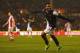 STOKE ON TRENT, ENGLAND - JANUARY 12: Daniel Sturridge of Liverpool celebrates as he scores their fifth goal during the Barclays Premier League match between Stoke City and Liverpool at Britannia Stadium on January 12, 2014 in Stoke on Trent, England. (