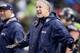 SEATTLE, WA - JANUARY 11: Head coach Pete Carroll of the Seattle Seahawks reacts in the first half while taking on the New Orleans Saints during the NFC Divisional Playoff Game at CenturyLink Field on January 11, 2014 in Seattle, Washington. (Photo by O