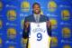 OAKLAND, CA - JUly 11: Andre Iguodala #9 of the Golden State Warriors poses for a photo on July 11, 2013 at the GS Warriors practice facility in Oakland, California. NOTE TO USER: User expressly acknowledges and agrees that, by downloading and/or using th