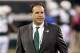 Oct. 8, 2012; East Rutherford, NJ, USA; New York Jets general manager Mike Tannenbaum walks on the sidelines before the game against the Houston Texans at MetLife Stadium. Mandatory Credit: Andrew Mills/THE STAR-LEDGER via USA TODAY Sports
