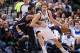 Jan 11, 2014; Dallas, TX, USA; New Orleans Pelicans power forward Anthony Davis (23) guards Dallas Mavericks power forward Dirk Nowitzki (41) during the first half at the American Airlines Center. Mandatory Credit: Jerome Miron-USA TODAY Sports