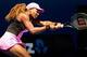 Jan 17, 2014; Melbourne, AUSTRALIA; Serena Williams (USA) during her match against Daniela Hantuchova (SVK) on day five of the 2014 Australian Open at Melbourne Park. Mandatory Credit: Matthias Hauer/GEPA via USA TODAY Sports