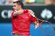 MELBOURNE, AUSTRALIA - JANUARY 15: Stanislas Wawrinka of Switzerland plays a forehand in his second round match against Alejandro Falla of Colombia during day three of the 2014 Australian Open at Melbourne Park on January 15, 2014 in Melbourne, Australia