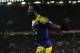 MANCHESTER, ENGLAND - JANUARY 05: Wilfried Bony of Swansea City celebrates scoring his team's second goal during the FA Cup with Budweiser Third round match between Manchester United and Swansea City at Old Trafford on January 5, 2014 in Manchester, Engl