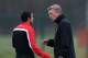 "Look lad, we'll have less of those two footers, please!"