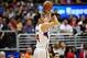 January 15, 2014; Los Angeles, CA, USA; Los Angeles Clippers shooting guard J.J. Redick (4) shoots a three point basket against the Dallas Mavericks during the first half at Staples Center. Mandatory Credit: Gary A. Vasquez-USA TODAY Sports