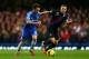 LONDON, ENGLAND - DECEMBER 14: Juan Mata of Chelsea is marked by Stuart O'Keefe of Crystal Palace during the Barclays Premier League match between Chelsea and Crystal Palace at Stamford Bridge on December 14, 2013 in London, England. (Photo by Paul Gilham