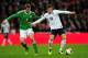 LONDON, ENGLAND - NOVEMBER 19: Ross Barkley of England holds off Sven Bender of Germany during the international friendly match between England and Germany at Wembley Stadium on November 19, 2013 in London, England. (Photo by Shaun Botterill/Getty Image