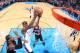 OKLAHOMA CITY, OK - JANUARY 21: Kevin Durant #35 of the Oklahoma City Thunder taking a shot during a game against the Portland Trailblazers on January 21, 2014 at the Chesapeake Energy Arena in Oklahoma City, Oklahoma. NOTE TO USER: User expressly acknow