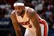 MIAMI, FL- JANUARY 21: LeBron James #6 of the Miami Heat during the game against the Boston Celtics at the American Airlines Arena in Miami, Florida on January 21, 2014. NOTE TO USER: User expressly acknowledges and agrees that, by downloading and or us