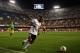 VALENCIA, SPAIN - DECEMBER 12: Dorlan Pabon of Valencia runs with the ball during the UEFA Europa League Group A match between Valencia CF and FC Kuban Krasnodar at Estadi de Mestalla on December 12, 2013 in Valencia, Spain. (Photo by Manuel Queimadelos