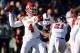 Jan 25, 2014; Mobile, AL, USA; South squad quarterback Derek Carr of Fresno State (4) drops back to pass against the North squad during the first quarter at Ladd-Peebles Stadium. Mandatory Credit: John David Mercer-USA TODAY Sports