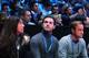 LONDON, ENGLAND - NOVEMBER 10: Footballer Juan Mata of Chelsea watches the semi-final match between Rafael Nadal of Spain and Roger Federer of Switzerland during day seven of the Barclays ATP World Tour Finals at O2 Arena on November 10, 2013 in London,