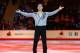 OTTAWA, ON - JANUARY 11: Patrick Chan celebrates his Senior Men's win during the awards ceremony of the 2014 Canadian Tire National Figure Skating Championships at Canadian Tire Centre on January 11, 2014 in Ottawa, Ontario, Canada. (Photo by Andre Ring