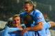 LONDON, ENGLAND - JANUARY 29: Edin Dzeko of Manchester City celebrates scoroing their third goal with team mates during the Barclays Premier League match between Tottenham Hotspur and Manchester City at White Hart Lane on January 29, 2014 in London, Engl