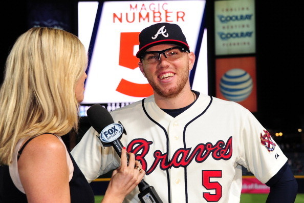 Freddie Freeman's lucky shirt that he wears every game. : r/Braves