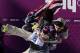 Getting tackled—in a happy way—by the silver medalist.
