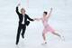 SOCHI, RUSSIA - FEBRUARY 08: Meryl Davis and Charlie White of the United States compete in the Figure Skating Team Ice Dance - Short Dance during day one of the Sochi 2014 Winter Olympics at Iceberg Skating Palace on February 8, 2014 in Sochi, Russia. (