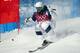 SOCHI, RUSSIA - FEBRUARY 07: Patrick Deneen of the United States practices during the Men's and Ladies Moguls official training session ahead of the the Sochi 2014 Winter Olympics at Rosa Khutor Extreme Park on February 7, 2014 in Sochi, Russia. (Photo