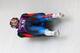 SOCHI, RUSSIA - FEBRUARY 09: Ekaterina Baturina of Russia makes a run during a Women's Luge Singles training session on Day 2 of the Sochi 2014 Winter Olympics at the Sanki Sliding Center on February 9, 2014 in Sochi, Russia. (Photo by Alex Livesey/Gett
