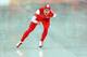 SOCHI, RUSSIA - FEBRUARY 08: Jan Szymanski of Poland competes during the Men's 5000m Speed Skating event during day 1 of the Sochi 2014 Winter Olympics at Adler Arena Skating Center on February 8, 2014 in Sochi, Russia. (Photo by Paul Gilham/Getty Image