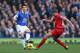 LIVERPOOL, ENGLAND - NOVEMBER 23: Steven Gerrard of Liverpool challenges Gareth Barry of Everton during the Barclays Premier League match between Everton and Liverpool at Goodison Park on November 23, 2013 in Liverpool, England. (Photo by Clive Brunskil