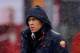 ROME, ITALY - FEBRUARY 02: AS Roma head coach Rudi Garcia looks on during the Serie A match between AS Roma and Parma FC at Stadio Olimpico on February 2, 2014 in Rome, Italy. (Photo by Paolo Bruno/Getty Images)
