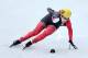 SOCHI, RUSSIA - FEBRUARY 10: Marianne St-Gelais of Canada in the Short Track Speed Skating Ladies' 500m heats on day 3 of the Sochi 2014 Winter Olympics at Iceberg Skating Palace on February 10, 2014 in Sochi, Russia. (Photo by Matthew Stockman/Getty Ima