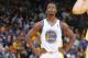 OAKLAND, CA - JANUARY 15: Harrison Barnes #40 of the Golden State Warriors during a game against the Denver Nuggets on January 15, 2014 at Oracle Arena in Oakland, California. NOTE TO USER: User expressly acknowledges and agrees that, by downloading and o